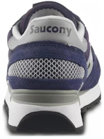 Shop Saucony Shadow Original 復古 輕便防滑耐磨 低筒 跑步鞋 藍色