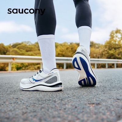 Saucony Slay 'Putih Biru' Sneakers S28192-4 Sizing Saucony Slay 'Putih Biru' Sneakers S28192-4