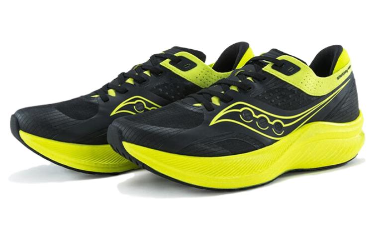 Saucony black and yellow deals