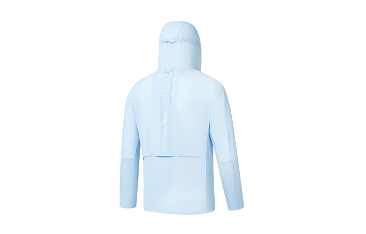 Lookbook 索康尼浅蓝色拉链连帽夹克 SC2239022-2