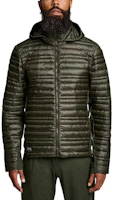 Saucony Solstice Oysterpuff Hooded Zip Jacket Men’s Dark Green SAM800350-UB Saucony Solstice Oysterpuff Hooded Zip Jacket Men’s Dark Green SAM800350-UB