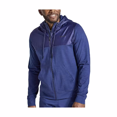 Saucony Solstice Zip Hoodie Long-Sleeve Jacket - Purple Blue Colorblock SAM800298-SDH