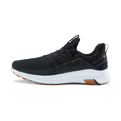 Saucony Stretch & Go Glide 'Black Gum'