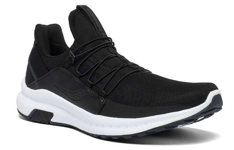 Lookbook Saucony Stretch & Go Glide ''Zwart Wit Slip-On'' S40048-1