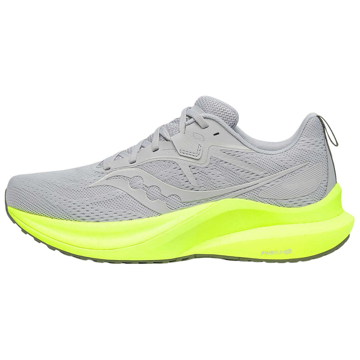 Saucony Tempus 2 Gray Yellow Comfortable Non-slip Running Shoes S20973-132