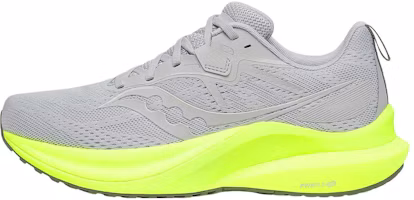 Saucony Tempus 2 Gray Yellow Comfortable Non-slip Running Shoes S20973-132 Saucony Tempus 2 Gray Yellow Comfortable Non-slip Running Shoes S20973-132