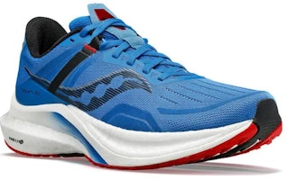 Saucony Triumph 21 舒適 防滑耐磨 低幫 跑步鞋 男款 藍白色 Lookbook Saucony Triumph 21 舒適 防滑耐磨 低幫 跑步鞋 男款 藍白色
