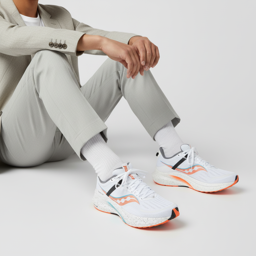 Order 索康尼 Tempus '白色橙光' S20720-86