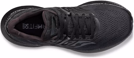 Shop Saucony Triumph系列20 勝利20減震防滑耐磨 低筒 跑步鞋 黑色