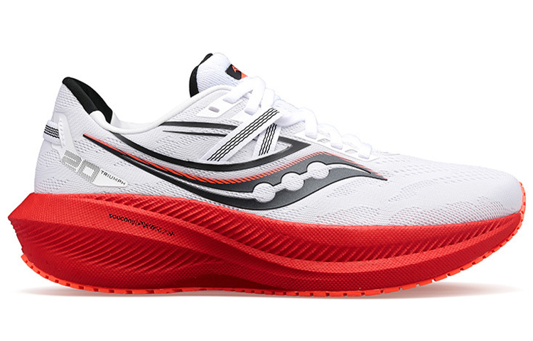 Order Saucony Triumph 系列 勝利20 低幫 跑步鞋 男款 白黑紅