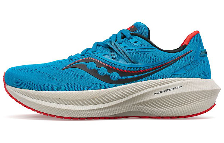 Saucony Triumph 20 Running Shoes Blue - Lightweight, Breathable, Cushioned. S20759-31(M Wide)