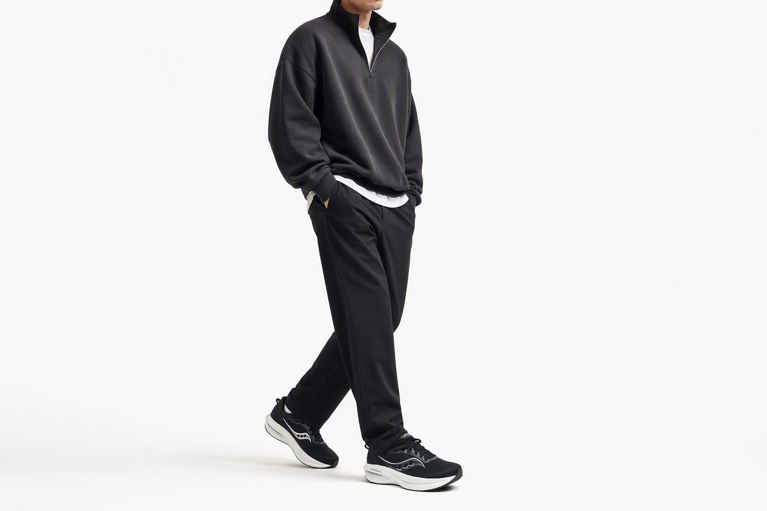 Order Saucony Triumph 21 ''Zwart Wit'' S20881-10