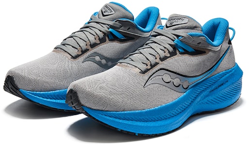 Saucony Triumph 21 'Echo Silver' Pria/Wanita Sepatu Sneakers S20881-60 Lookbook Saucony Triumph 21 'Echo Silver' Pria/Wanita Sepatu Sneakers S20881-60