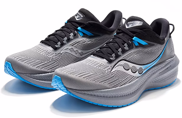 Saucony Triumph 21 輕量緩震 低幫 跑步鞋 男款 灰黑色 Lookbook Saucony Triumph 21 輕量緩震 低幫 跑步鞋 男款 灰黑色