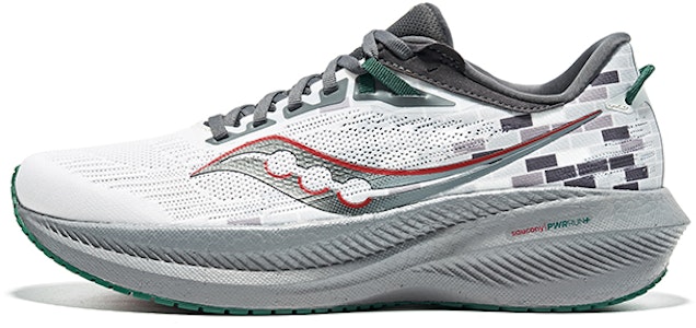 Saucony Triumph 21 勝利 透氣舒適 耐磨減震 低幫 跑步鞋 男款 灰綠色 Buy Saucony Triumph 21 勝利 透氣舒適 耐磨減震 低幫 跑步鞋 男款 灰綠色