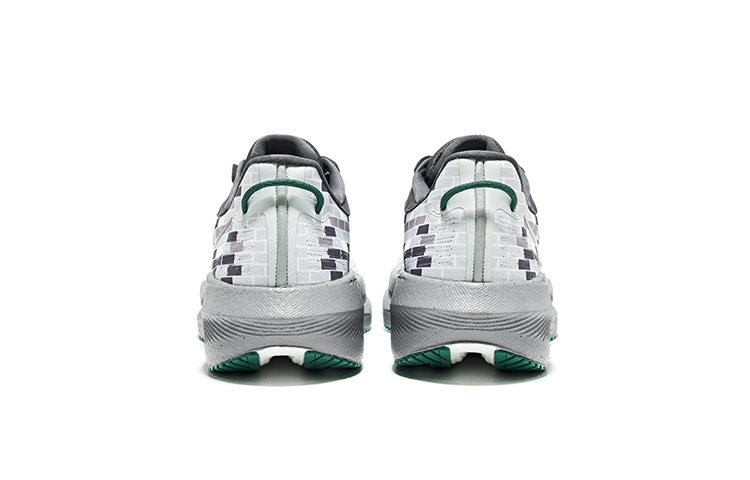 Purchase Saucony Triumph 21 勝利 透氣舒適 耐磨減震 低幫 跑步鞋 男款 灰綠色