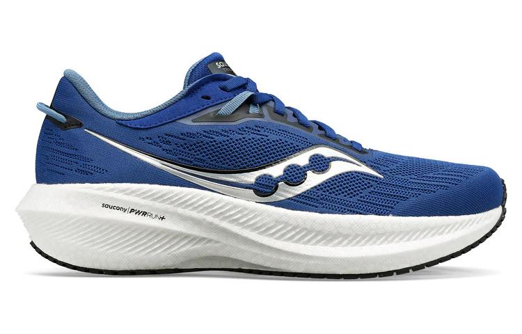 Order Saucony Triumph 21 舒適百搭 防滑耐磨 低筒 跑步鞋 男款 藍色