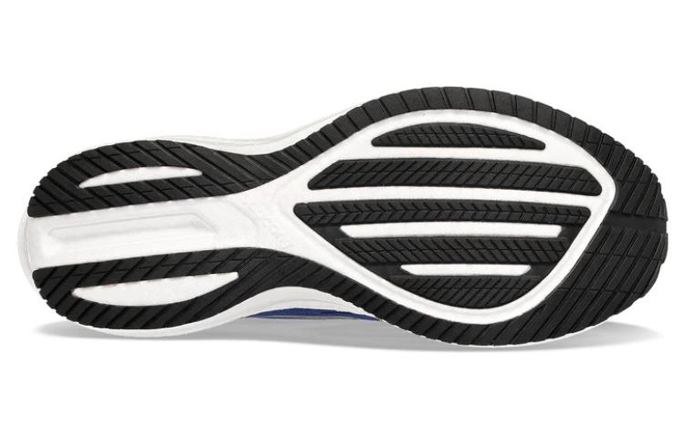 Shop Saucony Triumph 21 舒適百搭 防滑耐磨 低筒 跑步鞋 男款 藍色