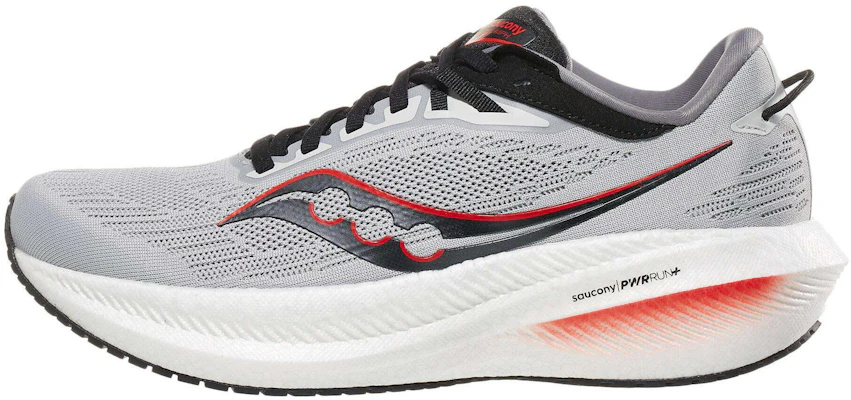 Saucony Triumph 21 Running Shoes Gray/Red - Cushioned & Durable Trainers S20881-30 Buy Saucony Triumph 21 Running Shoes Gray/Red - Cushioned & Durable Trainers S20881-30
