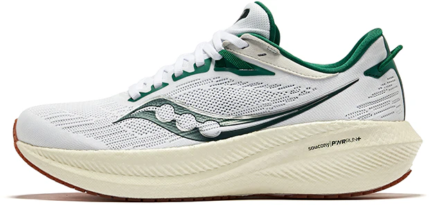 saucony-triumph-21-running-shoes-white-green-comfort-grip-durability-s20881-136