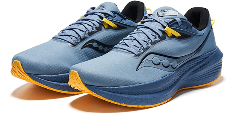 Saucony Triumph 21 RUNSHIELD 旗艦級輕量緩震 耐磨 低筒 跑步鞋 男款 藍色 Lookbook Saucony Triumph 21 RUNSHIELD 旗艦級輕量緩震 耐磨 低筒 跑步鞋 男款 藍色