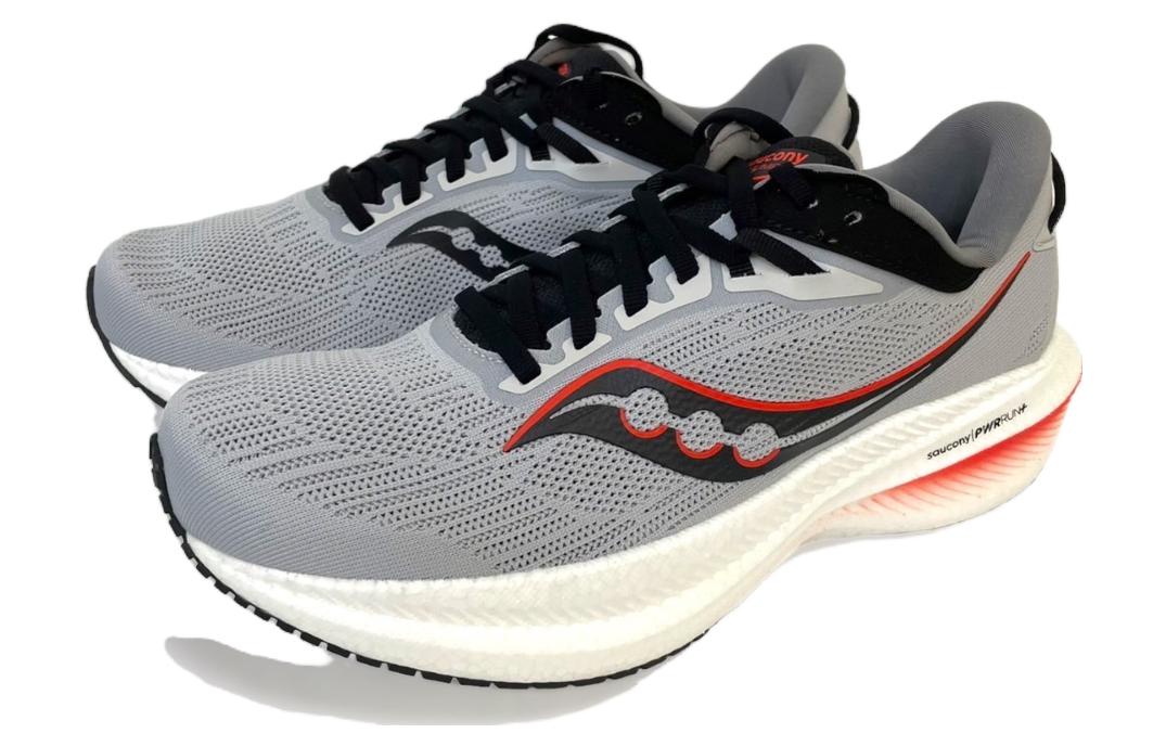 Lookbook Saucony Triumph 21 Wide ''Gris Béton Orange'' S20882-30