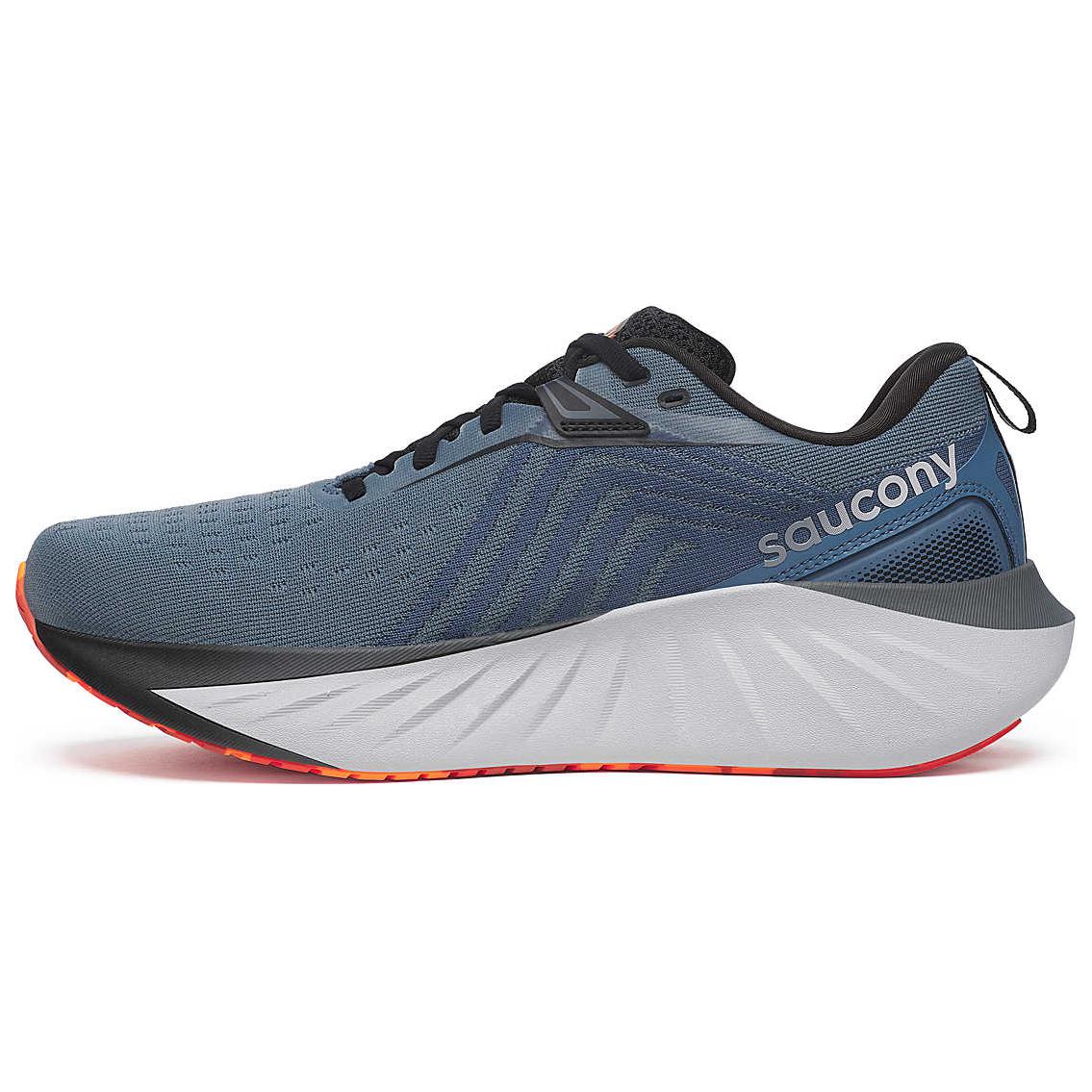 Saucony Triumph 22 Running Shoes - Comfortable Low-top in Blue Gray. S20964-213