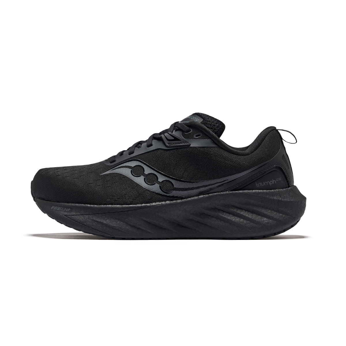 Saucony Triumph 22 Running Shoes Black - Premium Cushioning for Urban Runs S20987-201