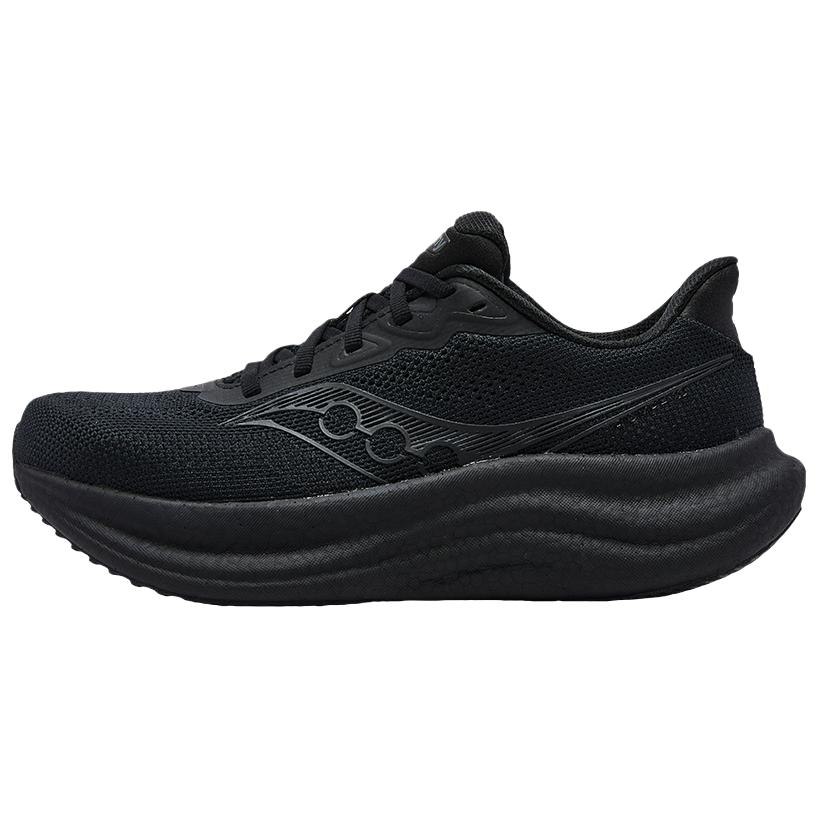 Saucony Triumph 23 Running Shoes - Black, Cushioned Comfort for Training. S21023-501