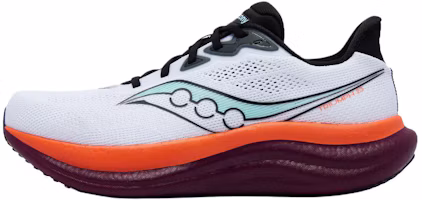 Saucony Triumph 23 White Black Stylish Comfortable Running Shoes. S31023-672 Saucony Triumph 23 White Black Stylish Comfortable Running Shoes. S31023-672