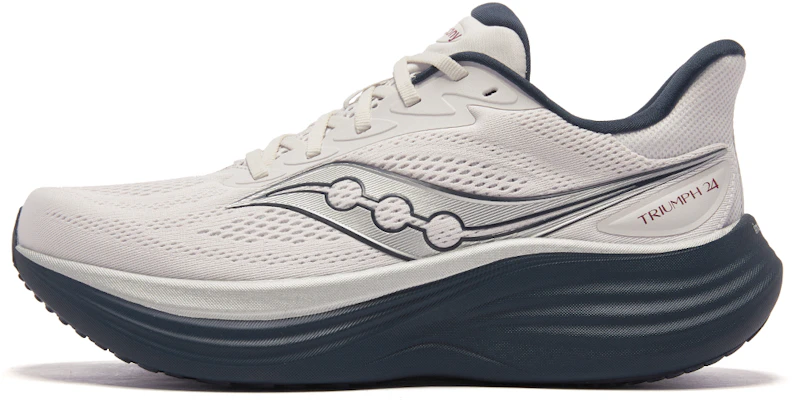 Saucony Triumph 24 灰色馬拉松跑鞋 緩震透氣 舒適跑步鞋 S102048-1001 Buy Saucony Triumph 24 灰色馬拉松跑鞋 緩震透氣 舒適跑步鞋 S102048-1001