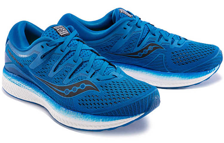 Lookbook Saucony Triumph Iso5 低筒 跑步鞋 男款 藍色