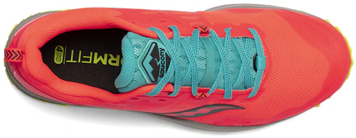 Shop Saucony 游隼10 低幫 跑步鞋 男款 橙紅
