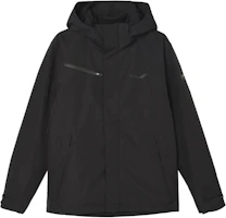 Saucony Urban Commuter Series Unisex Solid Black 3-in-1 Zip Hoodie Jacket SC2240207B-BK01 Saucony Urban Commuter Series Unisex Solid Black 3-in-1 Zip Hoodie Jacket SC2240207B-BK01
