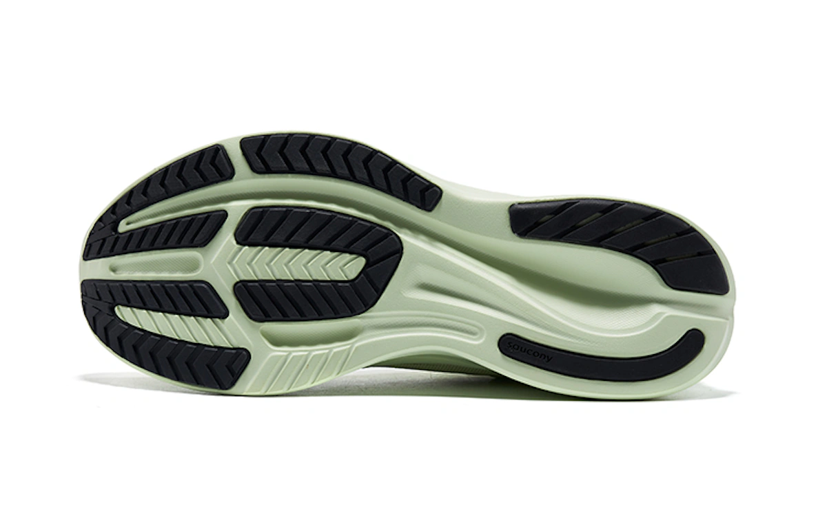 Saucony Vessel 'Green Shock-Absorbing Lightweight'