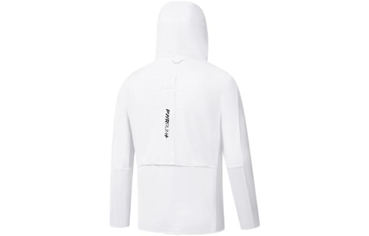 Lookbook 索康尼白色纯色拉链连帽夹克衫 SC2239022-1