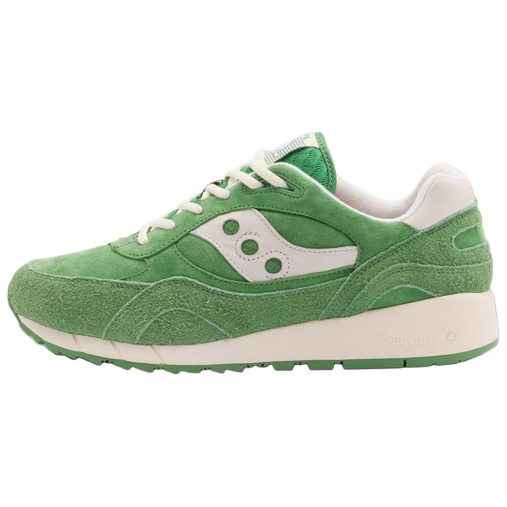 Saucony x END. Shadow 6000 Running Shoes Green/White - Comfort & Durability S70964
