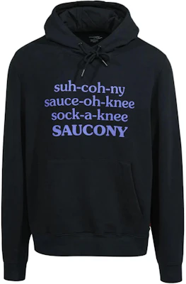 Saucony x Frank Cooke 黑色字母印花連帽衛衣 男女款 Pullover SAM800292-BKS2 Buy Saucony x Frank Cooke 黑色字母印花連帽衛衣 男女款 Pullover SAM800292-BKS2