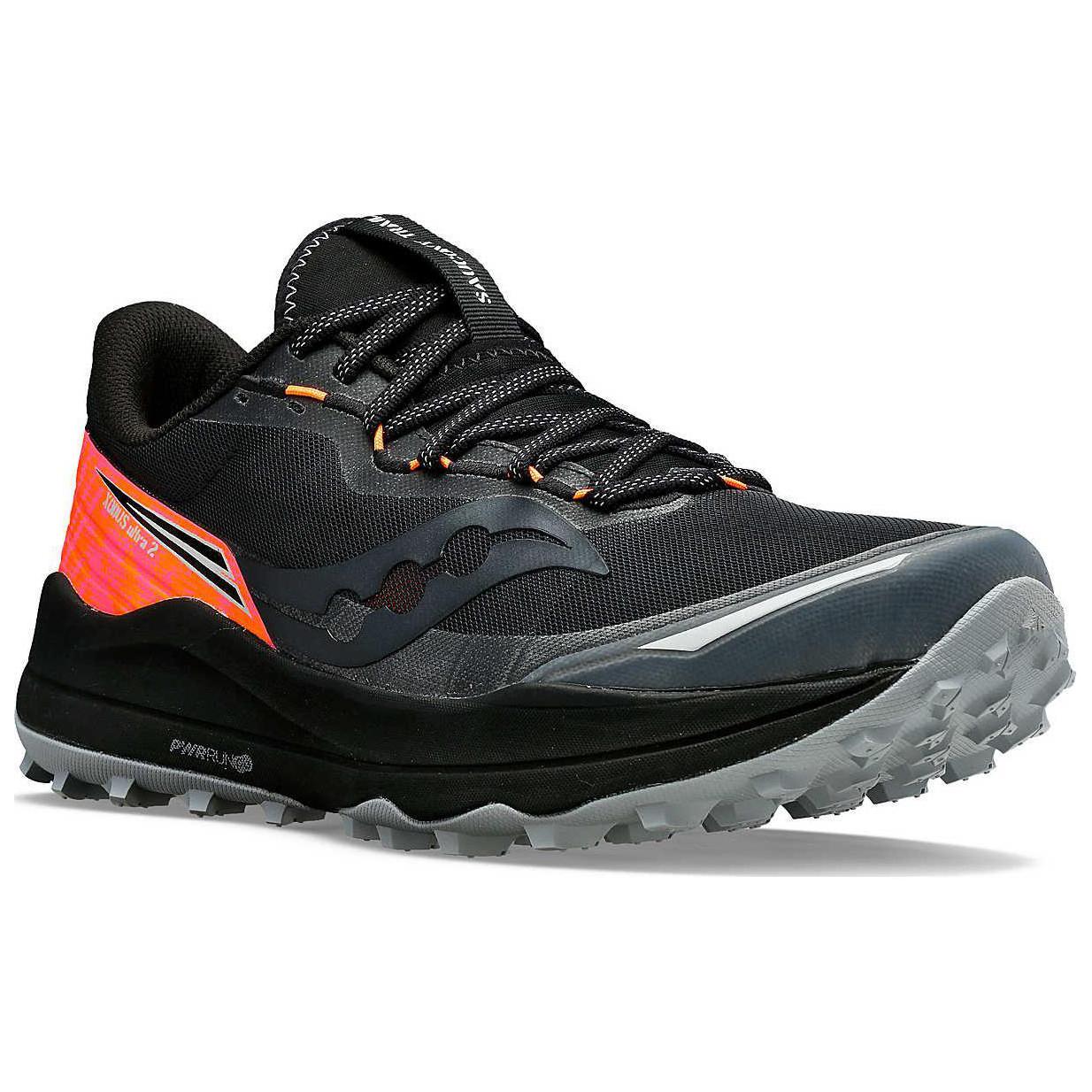 Lookbook Saucony Xodus Ultra 2 防滑耐磨 低筒 跑步鞋 男款 黑