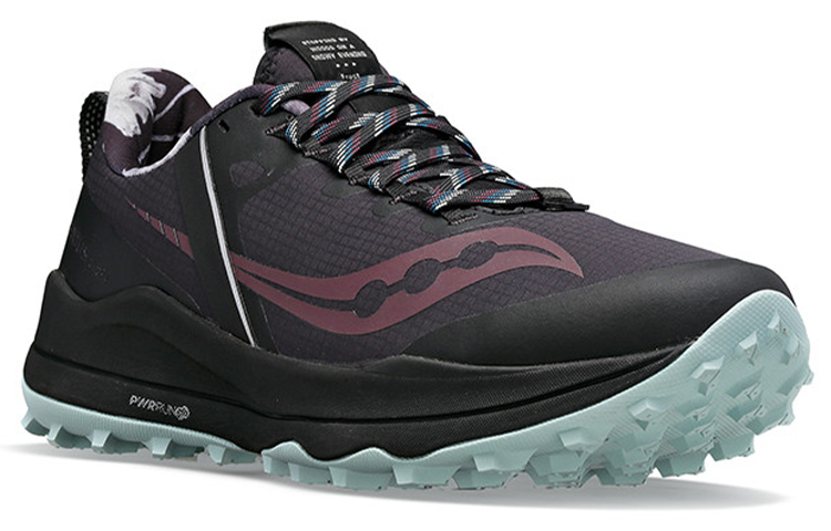 Lookbook Saucony Xodus Ultra 越野 低筒 跑步鞋 男款 黑藍色