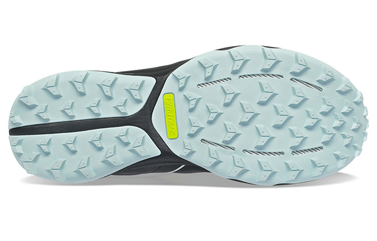 Shop Saucony Xodus Ultra 越野 低筒 跑步鞋 男款 黑藍色