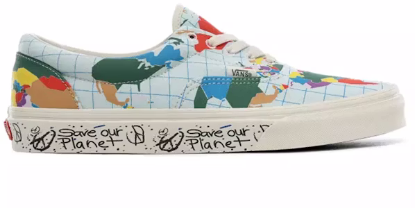 地球を守ろう x Vans Era「世界地図」 VN0A4BV4T2V Order 地球を守ろう x Vans Era「世界地図」 VN0A4BV4T2V