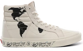 Save Our Planet x Vans Sk8-Hi Reissue 'Putih Hitam' VN0A4BV8TGP Order Save Our Planet x Vans Sk8-Hi Reissue 'Putih Hitam' VN0A4BV8TGP