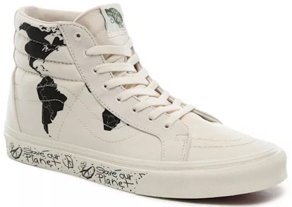 Save Our Planet x Vans Sk8-Hi復刻 白黒 VN0A4BV8TGP Lookbook Save Our Planet x Vans Sk8-Hi復刻 白黒 VN0A4BV8TGP