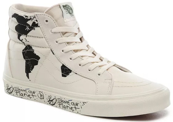 Save Our Planet x Vans Sk8-Hi復刻 白黒 VN0A4BV8TGP Lookbook Save Our Planet x Vans Sk8-Hi復刻 白黒 VN0A4BV8TGP