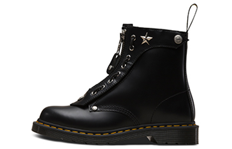 Dr. Martens Schott NYC 1460 Leather Ankle 8-eye Boots Black