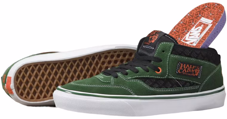 科幻奇幻 x Vans Skate Half Cab '92 VCU '90s 數位科技' VN0A4BW9GRN Shop 科幻奇幻 x Vans Skate Half Cab '92 VCU '90s 數位科技' VN0A4BW9GRN