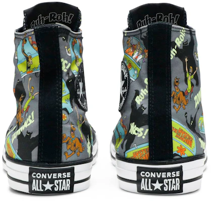 史酷比联名Converse Chuck Taylor All Star High款“被幽灵追逐” 169073C Details for 史酷比联名Converse Chuck Taylor All Star High款“被幽灵追逐” 169073C