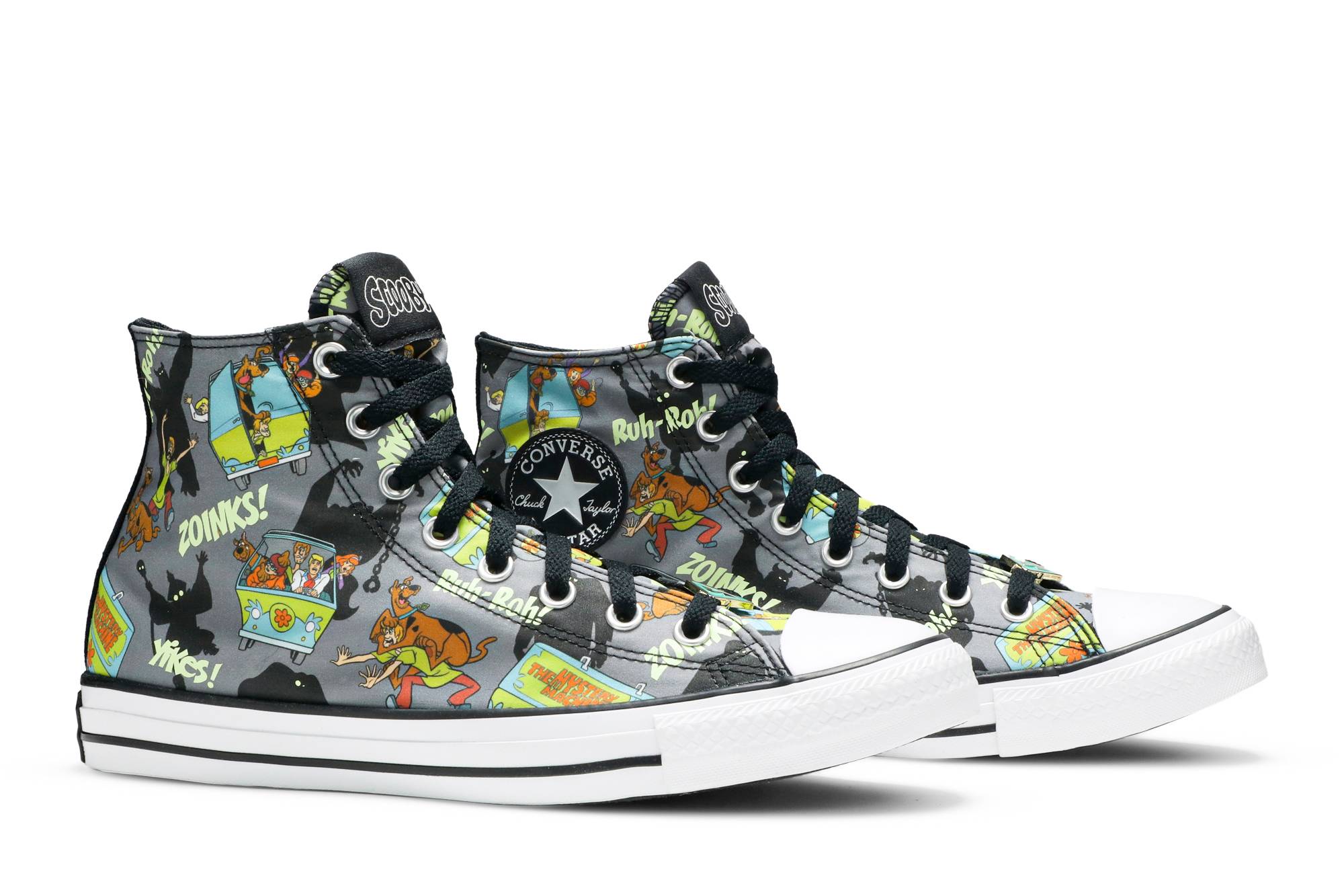 Cheap 史酷比联名Converse Chuck Taylor All Star High款“被幽灵追逐” 169073C
