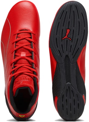 Scuderia Ferrari x Puma Carbon Cat Mid 'Rosso Corsa' Merah Corsa. 307545-04 Shop Scuderia Ferrari x Puma Carbon Cat Mid 'Rosso Corsa' Merah Corsa. 307545-04